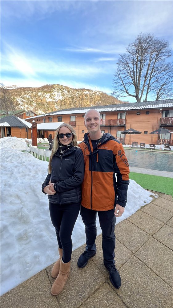 Mário e Valentina em 2023